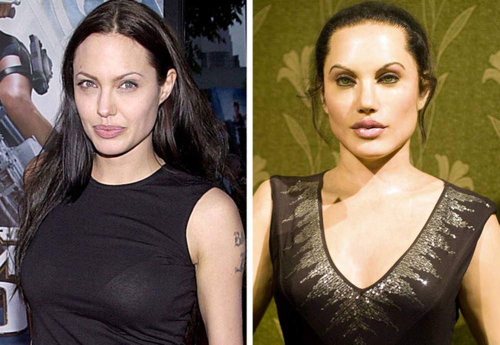 Angelina Jolie |:  El Fail de Cera de Celebridades Más Divertido |  Zestradar